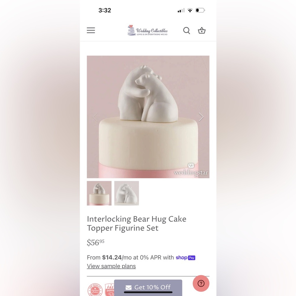 Wedding Cake Topper